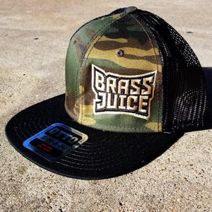 Brass Juice Camo Trucker Hat