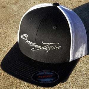 Brass Juice Black and Silver  FlexFit- Trucker Cap